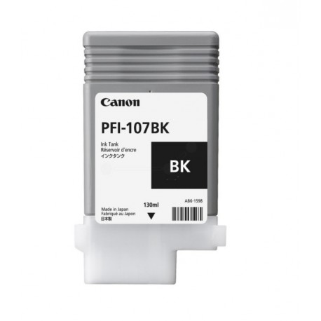 Encre noir  Canon pour IPF670 / IPF680 / IPF770..... (PFI-107BK)