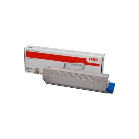 Toner Cyan Oki original pour C823 / C833 / C843 (7 000 pages)