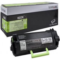 Toner Noir extra longue durée LEXMARK pour ... MX711 / MX810..... (622X)