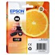 Cartouche Noire photo Epson Haute Capacité pour Expression Premium XP-630 / XP-830  ... (n°33XL - orange) (C13T33614012)