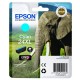 Cartouche cyan XL éléphant Epson série 24 pour expresssion photo XP750 / XP850 (C13T24324012)