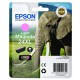 Cartouche magenta clair XL éléphant Epson série 24 pour expresssion photo XP750 / XP850 (C13T24364012) 
