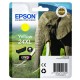 Cartouche jaune XL éléphant Epson série 24XL pour expresssion photo XP750 / XP850 (C13T24344012)