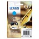 Cartouche cyan Epson pour WorkForce WF-2010w / WF-2520nf ... (n°16 - plume) (C13T16224012)