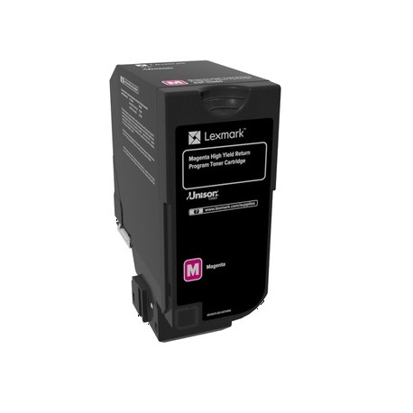 Cartouche de toner Return Program Magenta LEXMARK pour CS720, CS725, CX725 Haute Capacité (16k)