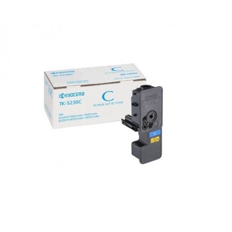 Cartouche Toner Cyan Kyocera Mita pour Ecosys M5521cdn/ M5521cdw (TK-5230C)