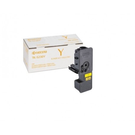 Cartouche Toner Jaune Kyocera Mita pour Ecosys M5521cdn/ M5521cdw (TK-5230Y)