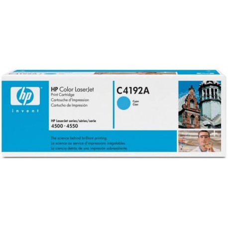 Toner Cyan HP pour Color LaserJet 4500/4550...