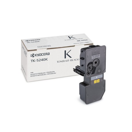 Cartouche Toner noir Kyocera Mita pour Ecosys M5526cdn/ M5526cdw (TK-5240K)