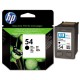 Cartouche d'encre noir HP pour Deskjet F4180 AIO (N°54) 