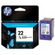 Cartouche Couleur HP pour Deskjet 3910 ... (N°22)