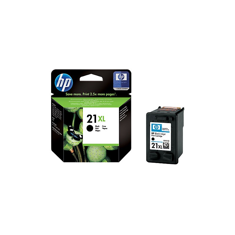 Cartouche Noire HP pour DeskJet 3910 ... (N°21XL)