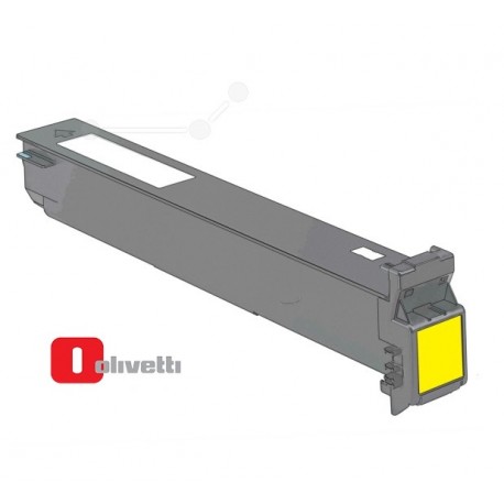 Toner Jaune Original Olivetti pour Multifonction D-color MF350