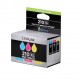 Pack 3 Cartouches couleurs haute capacité Lexmark pour OfficeEdge Pro 4000 / 5500 / 5500T (N°210XL)
