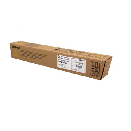 Toner Yellow Ricoh pour Aficio MP C4503 / MP C5503 / MP C6003