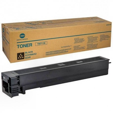 Toner noir Konica Minolta pour Bizhub C654 / C754... (TN711K)
