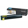 Toner jaune longue durée Lexmark pour C935 ...