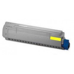 Toner jaune générique pour Oki C831 / C841