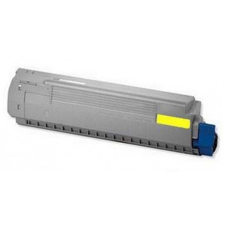 Toner jaune générique pour Oki C831 / C841