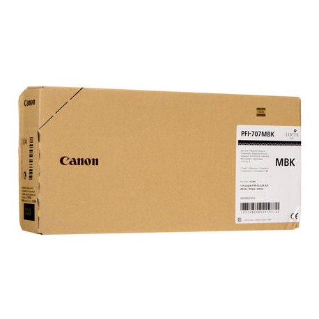 Encre noire mat Canon pour IPF830 / IPF850.... (PFI-707MBK)