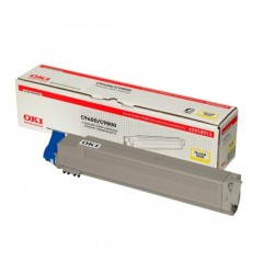 Toner jaune Oki pour C9600 / C9800