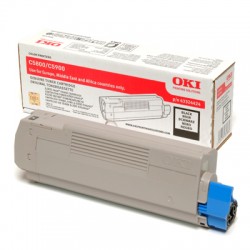 Toner noir Oki pour imprimante C5800/C5900...