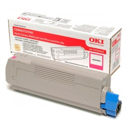 Toner magenta Oki pour imprimante C5800/C5900...