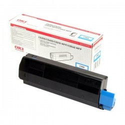 Toner cyan Oki pour C5250/C5450/C5510MFP...