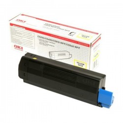 Toner jaune Oki pour C5250/C5450/C5510MFP...