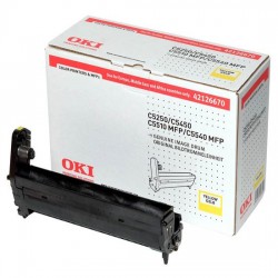 Tambour jaune Oki pour C5250/C5450/C5510MFP...