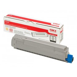 Toner noir Oki pour imprimante Oki C8600 / C8800