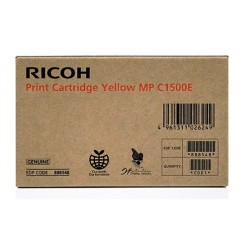 Cartouche d'encre gel jaune Ricoh pour Aficio MPC1500 / MPC1500SP