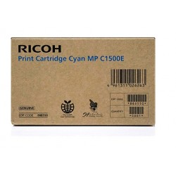 Cartouche d'encre gel cyan Ricoh pour Aficio MPC1500 / MPC1500SP