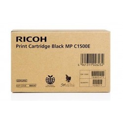 Cartouche d'encre gel noir Ricoh pour Aficio MPC1500 / MPC1500SP