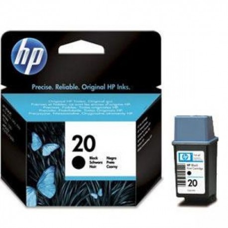 Cartouche Noire HP pour Deskjet 610C (N°20)