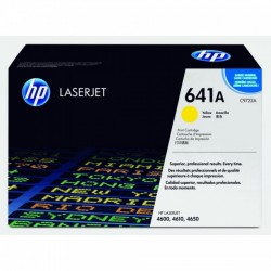 Toner Jaune HP pour Color LaserJet 4600/4650 séries (641A)