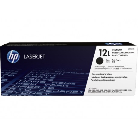 Toner noir basse capacité HP pour LaserJet 1010/1015/1020/3015... (12L)