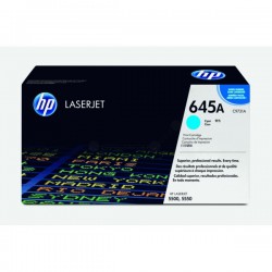 Toner Cyan HP pour Color LaserJet 5500 -5550 (645A)