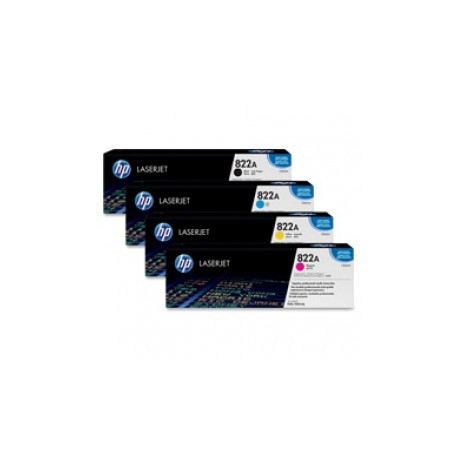 Pack de 4 kits tambours HP pour Color LaserJet 9500 (822A)