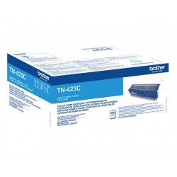 Toner cyan Brother haute capacité pour DCP L8410/ HL L8260/ MFC L8690 ...(TN423C)