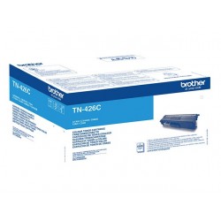 Toner cyan Brother extra haute capacité pour HL L8360.. / L8900 ...(TN426C)