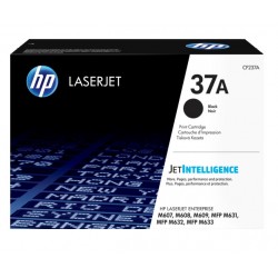 Toner noir HP pour LaserJet Enterprise  M607 / M608... (37A)