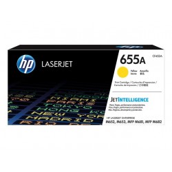 Toner Yellow HP pour Color LaserJet Enterprise M652 / M653.... (655A)