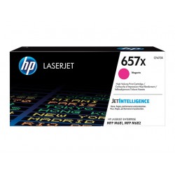 Toner Magenta HP Haute Capacité pour LaserJet Enterprise M681 / M682.... (657X) - 23 000 pages