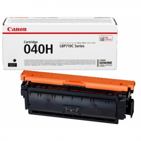 Cartouche Toner Noir Haute Capacité CANON pour Imprimante Laser (N°040HBK) (CRG040NH) - Capacité 12 500 pages