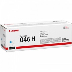 Cartouche Toner Cyan Haute Capacité CANON pour Imprimante Laser (N°046HC) (CRG046HC) - Capacité 5 000 pages