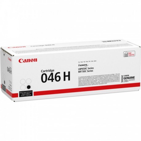 Cartouche Toner Noir Haute Capacité CANON pour Imprimante Laser (N°046HBK) (CRG046HBK) - Capacité 6 300 pages