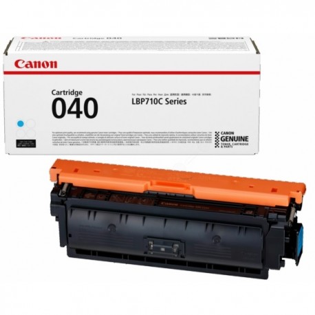 Cartouche Toner Cyan CANON pour Imprimante Laser (N°040C) (CRG040C) - Capacité 5 400 pages