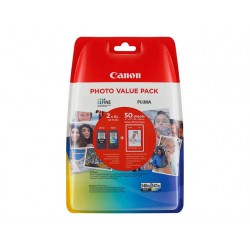 Multipack noire+couleur Haute Capacité Canon pour Pixma MG2150 / MG3150...(PG-540XL/CL-541XL) 