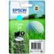 Cartouche d'encre Cyan Epson pour WorkForce 3720DWF/3725DWF .. (n°34) (balle de golf)